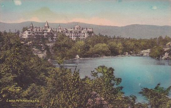 The Wildmere Lake Minnewaska New York Handcolored Albertype