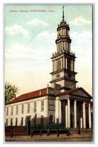 Center Church Hartford Connecticut CT UNP DB Postcard D19