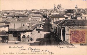 ac8826 - GREECE - VINTAGE POSTCARD - Crete, Candie - 1904