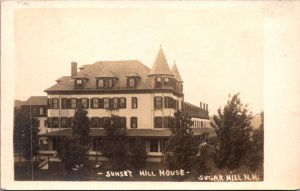 Real Photo Postcard Sunset Hill House in Sugar Hill, New Hampshire