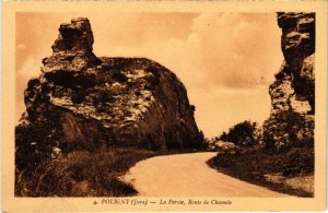 CPA Poligny La Percee, Route de Chamole (1265432)