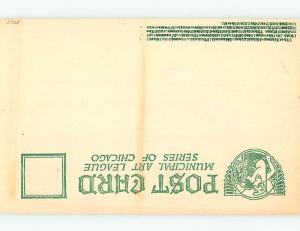 Unused Divided-Back POSTCARD FROM Chicago Illinois IL HM6281