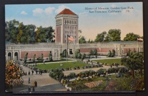 San Francisco, CA - Memorial Museum, Golden Gate Park