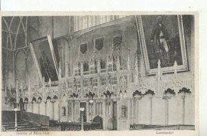 Lancashire Postcard - Interior of Shire Hall - Lancaster - Ref 10968A