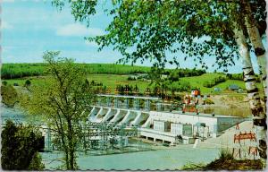 Beachwood Hydroelectric Development Plant NB New Brunswick UNUSED Postcard D90