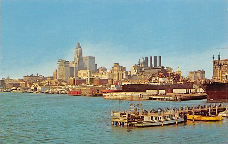 Skyline and Inner Harbor Baltimore, Maryland MD