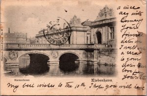 Denmark Copenhagen Marmorbroen Vintage Postcard C108
