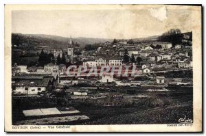 Postcard Old Roybon Isere Vue Generale