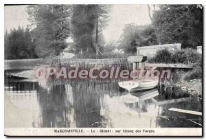 Postcard Old Marchainville the Djimbi on the pond Forges