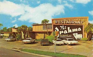 Brahma Restaurant Cocktail Lounge Cars US 441 301 Ocala Florida postcard