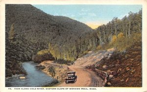 View Along Cold River in Mohawk Trail, Massachusetts Eastern Slope.