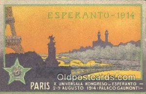 Esperanto 1914 Advertising 1914 