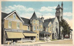 Jersey Shore Pennsylvania Presbyterian Church & Parsonage Antique PC V12688