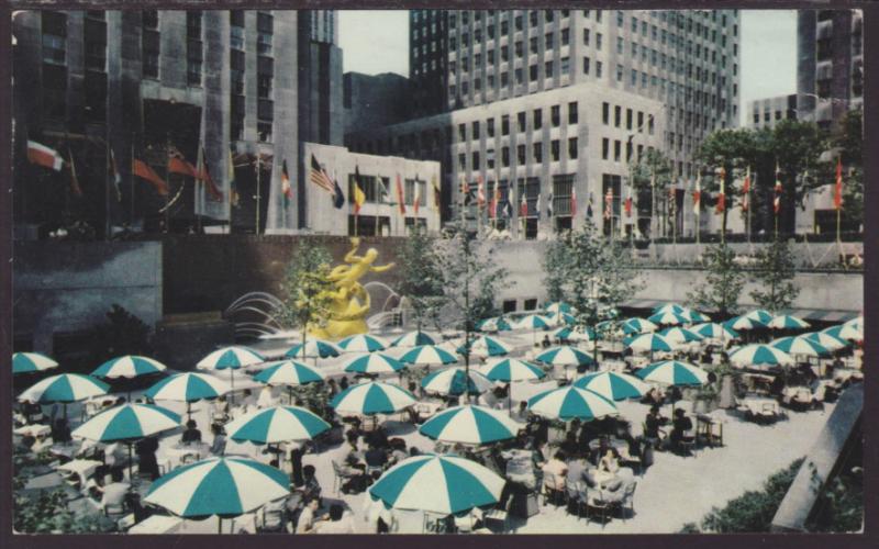 Rockefeller Center,New York,NY Postcard BIN