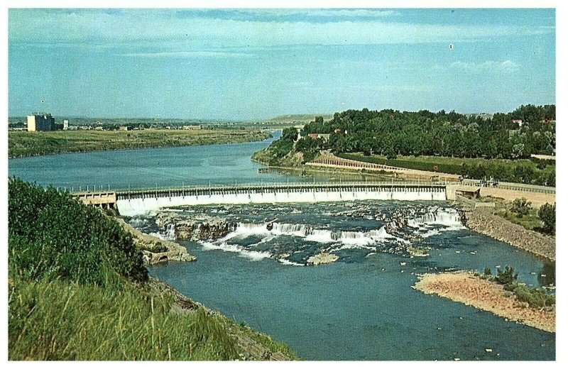 Lot 3 Montana Dam Hungy Horse Fort Peck Black Eagle Dam Postcard 