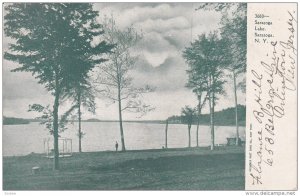 Saratoga Lake, SARATOGA SPRINGS, New York, PU-1908