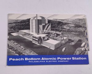 Brochure Peach Bottom Atomic Power Station Philadelphia Electric co 1950s