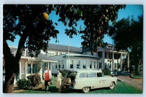 Lake Wales Florida FL Postcard Lake Shore Plantation Inn c1960 Vintage Antique