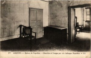 CPA CORSE - AJACCIO - Maison Napoleon. Chambre et Trappe (710186)