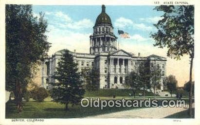 Denver, Colorado, CO State Capital USA Unused 