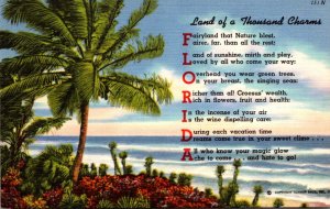 Florida Poem Land Of A Thousand Charms