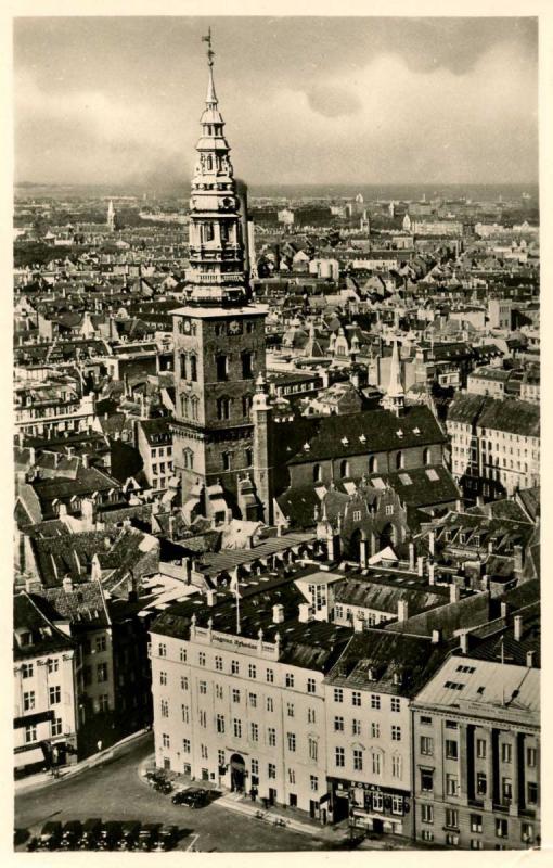 Denmark - Copenhagen. St Nicholas Church    *RPPC