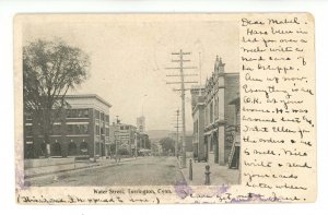 CT - Torrington. Water Street ca 1900