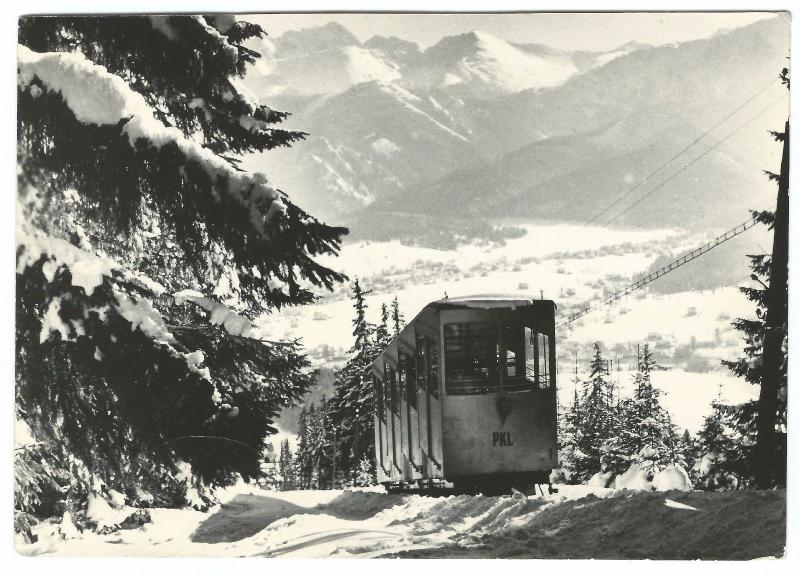 Poland; Gubałówka Hill Funicular RP PPC, 1968 Return to Sender Cachet