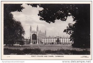 England Cambridge King's College and Chapel 1957