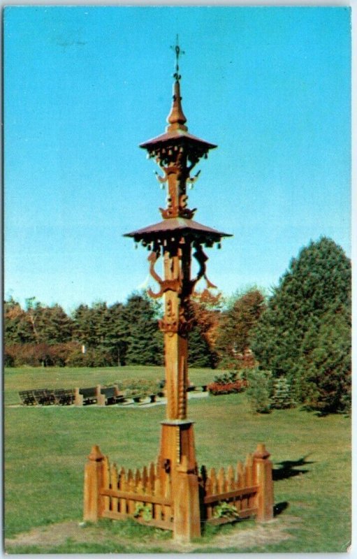 Lithuanian Wayside Cross at Franciscan Monastery, Kennebunkport, Maine, USA