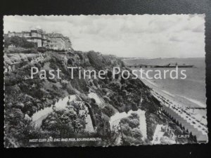 c1950's - Bournemouth, West Cliff Zig Zag and Pier