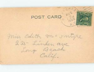 Pre-1907 Postcard Ad HOOD'S SARSAPARILLA DRINK FACTORY Lowell MA A0298