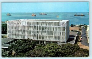 MANILA, PHILIPPINES ~ Birdseye AMERICAN EMBASSY Diplomatic Corps c1960s Postcard