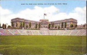 TX El Paso High School &amp  Stadium 1944 Free