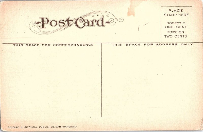 Postcard HOUSE SCENE Pasadena California CA AI4518