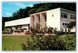 Singapore Postcard Van Kleef Aquarium in King George V Park c1950's Vintage