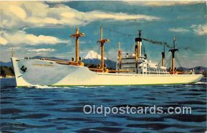 SS Hong Kong Transport Japanese Waters, Sacred Mount Fuji Ship Unused 