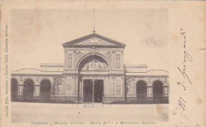 Italy Torino Museo Civico Belle Arti e Memorie Patrie 1901