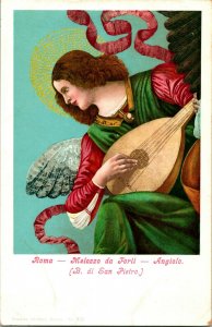 Vintage Postcard Rome Roma Melozzo da Forli - Angiolo San Pietro Enesto Richter