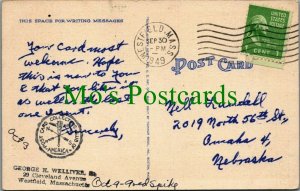 America Postcard - Capt Parker Minute Man at Lexington, Massachusetts   RS26194