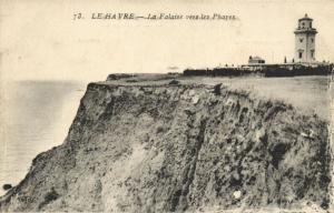 CPA Le HAVRE - La Falaise vers les Phares (200912)