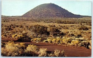 Postcard - Schonchin Butte In Lava Beds National Monument - California