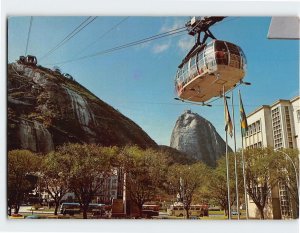 Postcard Aerial Car Rio de Janeiro Brazil