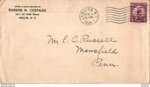 US Cover Los Angeles Olympics Jamaica 1934  for Mansfield PA