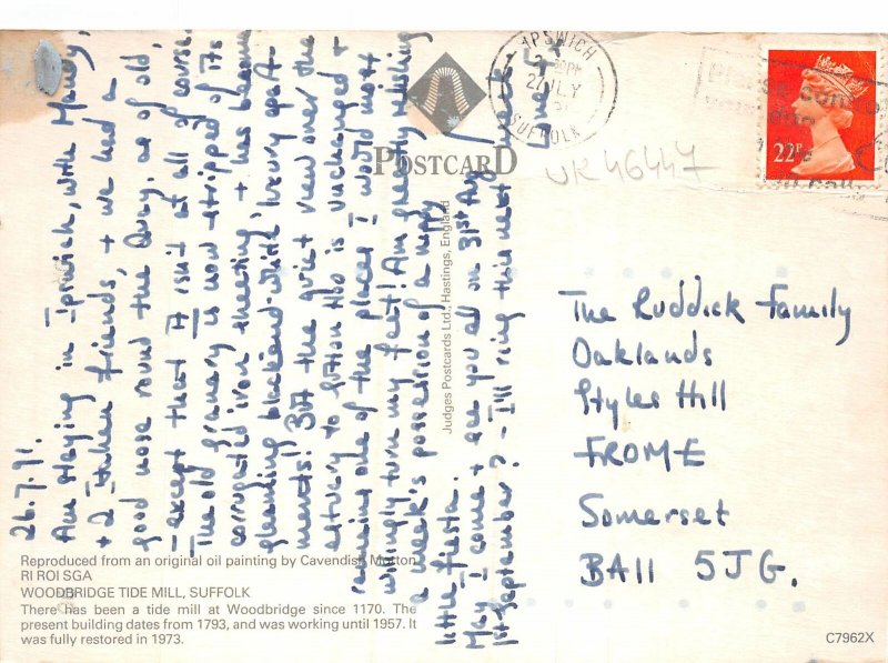 uk46447 woodbridge tide mill suffolk uk