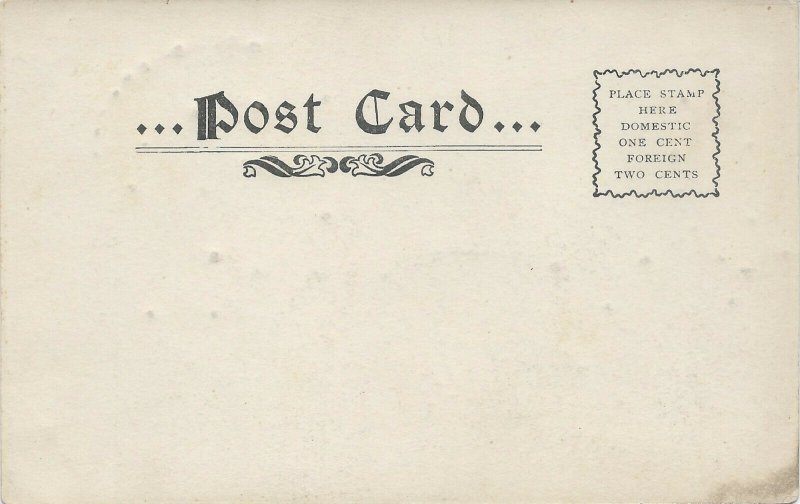 Post Office, Asbury Park, New Jersey, Early Postcard, Undivided Back, Unused 