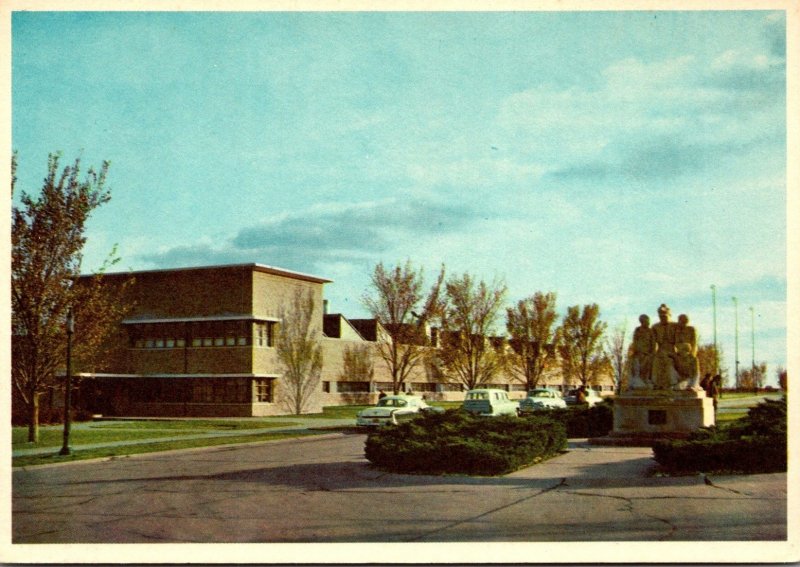 Nebraska Boys Town Vocational School and Monument To Father Flanagan