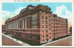 USA Cook County Hospital Chicago Illinois Postcard 03.57
