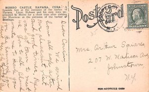 Morro Castle Havana Cuba, Republica de Cuba 1910 