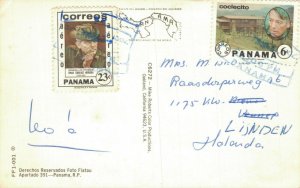 Panama Greetings From The Crossroads of the World Postcard 08.43